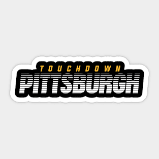 Pittsburgh Football Team Sticker
